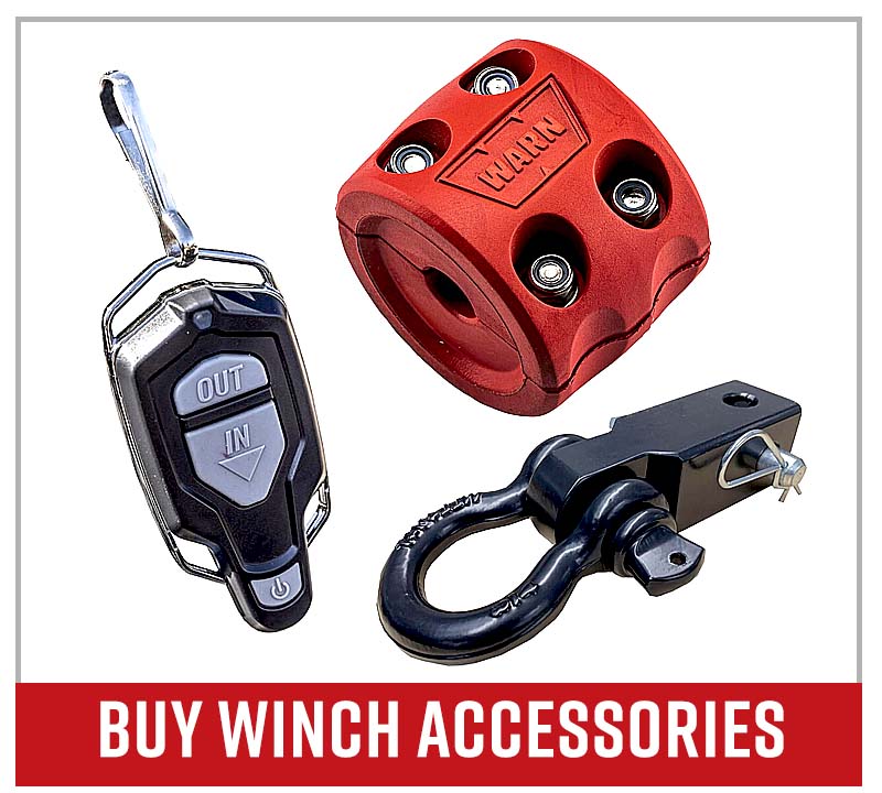 Buy ATV winch accessories