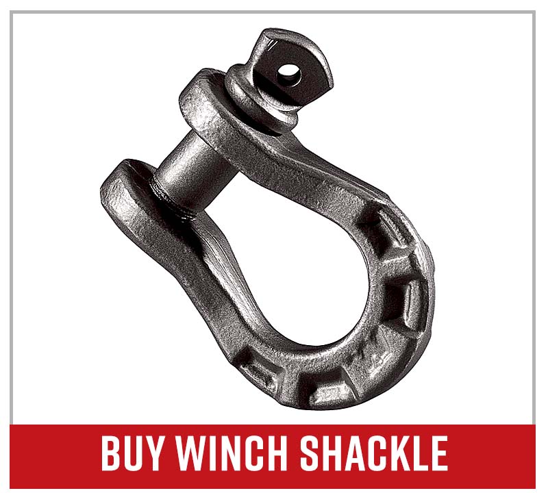 Buy ATV winch shackle