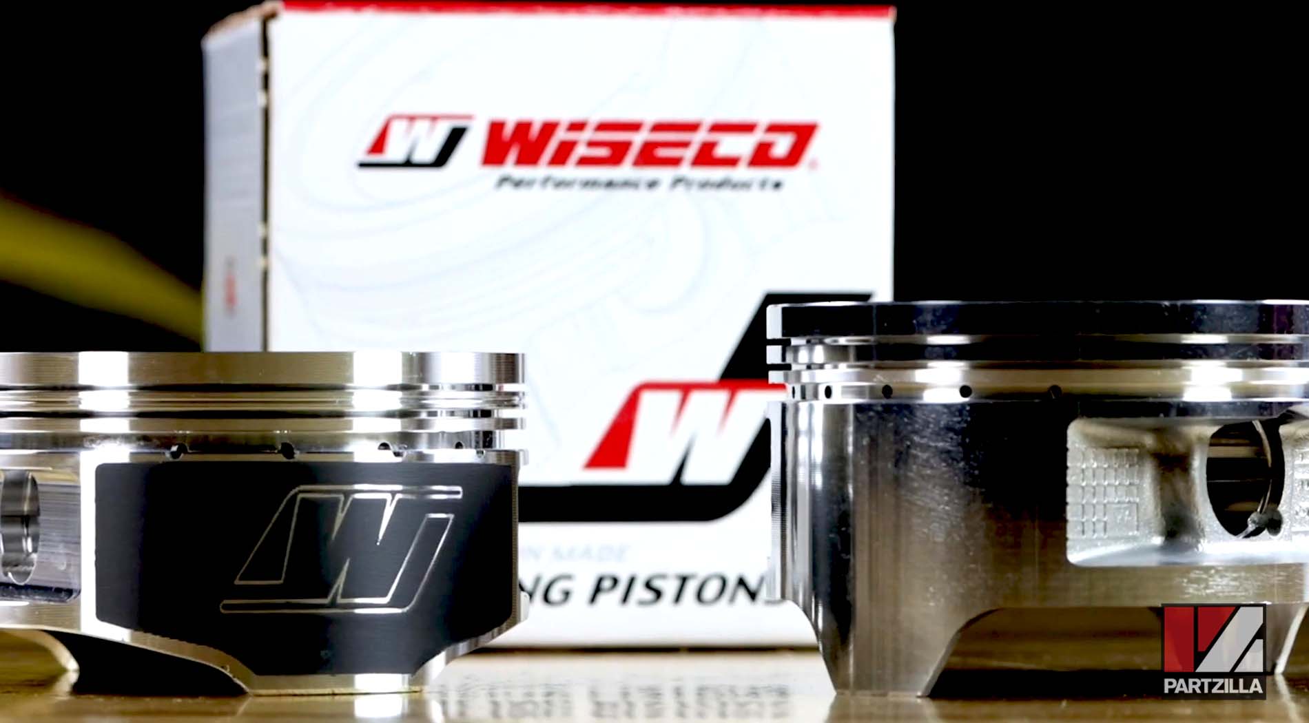 Wiseco aftermarket parts forged pistons