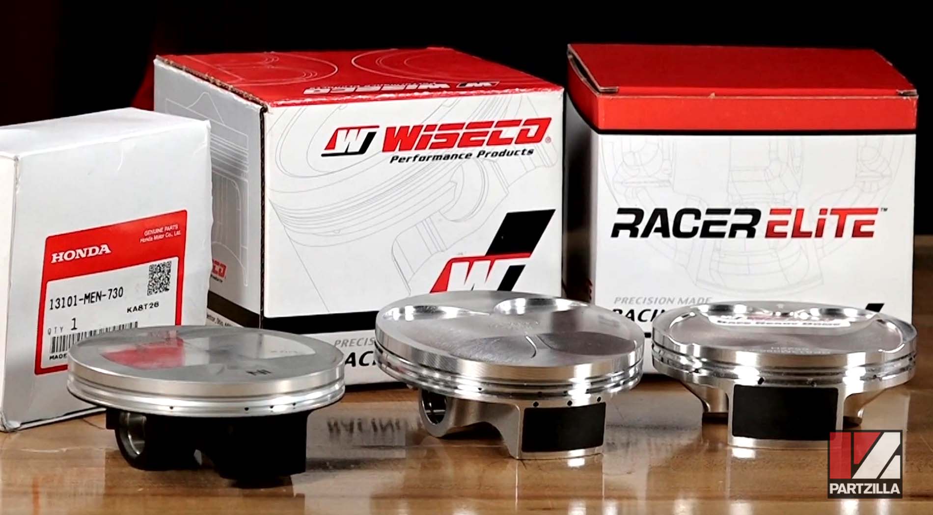 Wiseco forged piston ring kits
