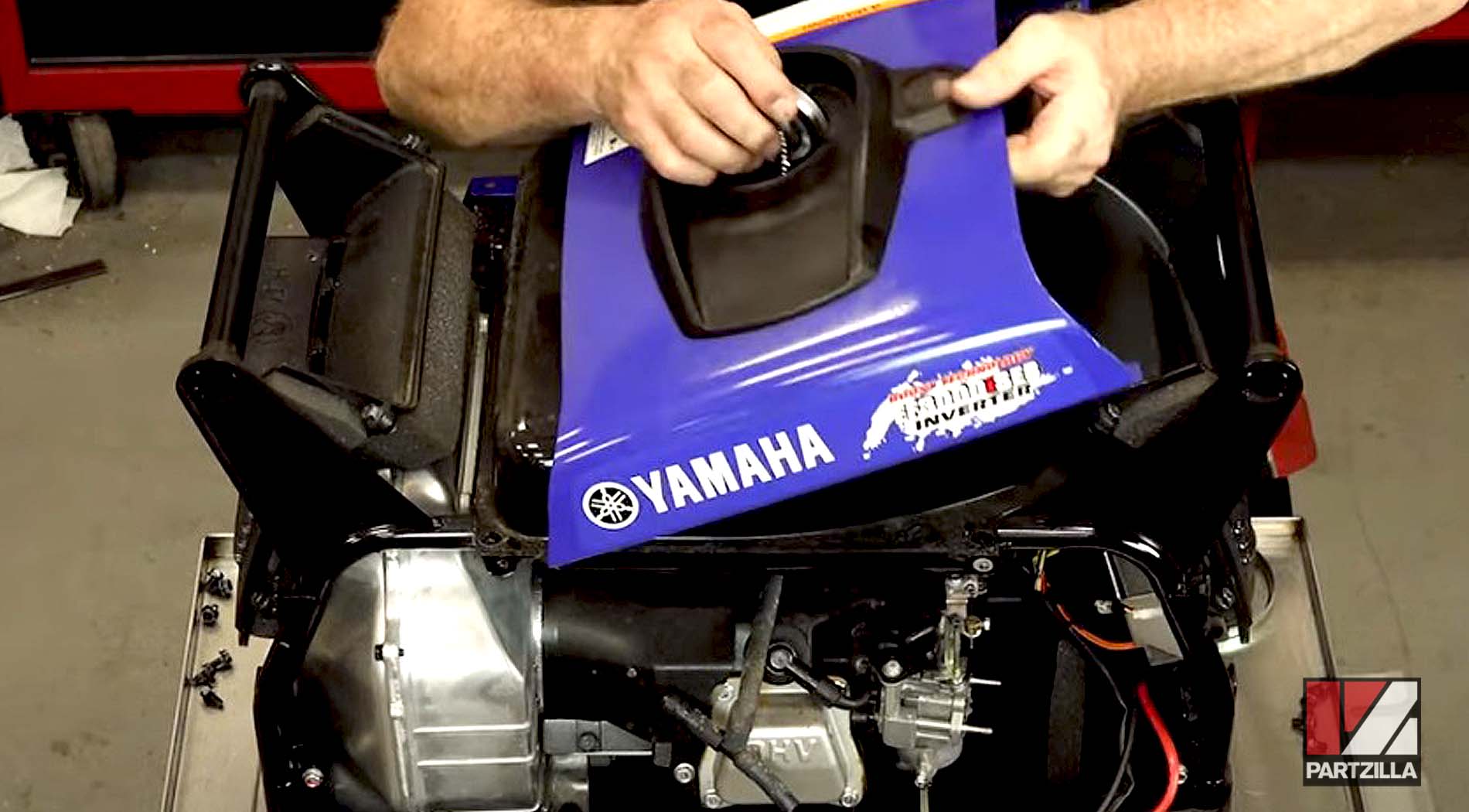 Yamaha generator carburetor cleaning
