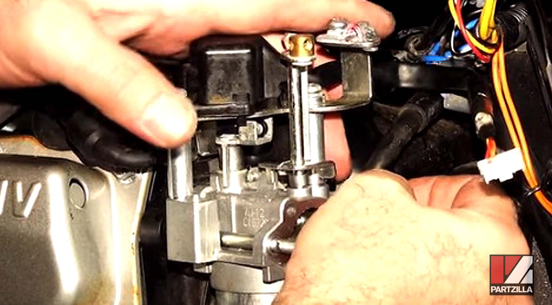 Yamaha generator carburetor cleaning reinstallation
