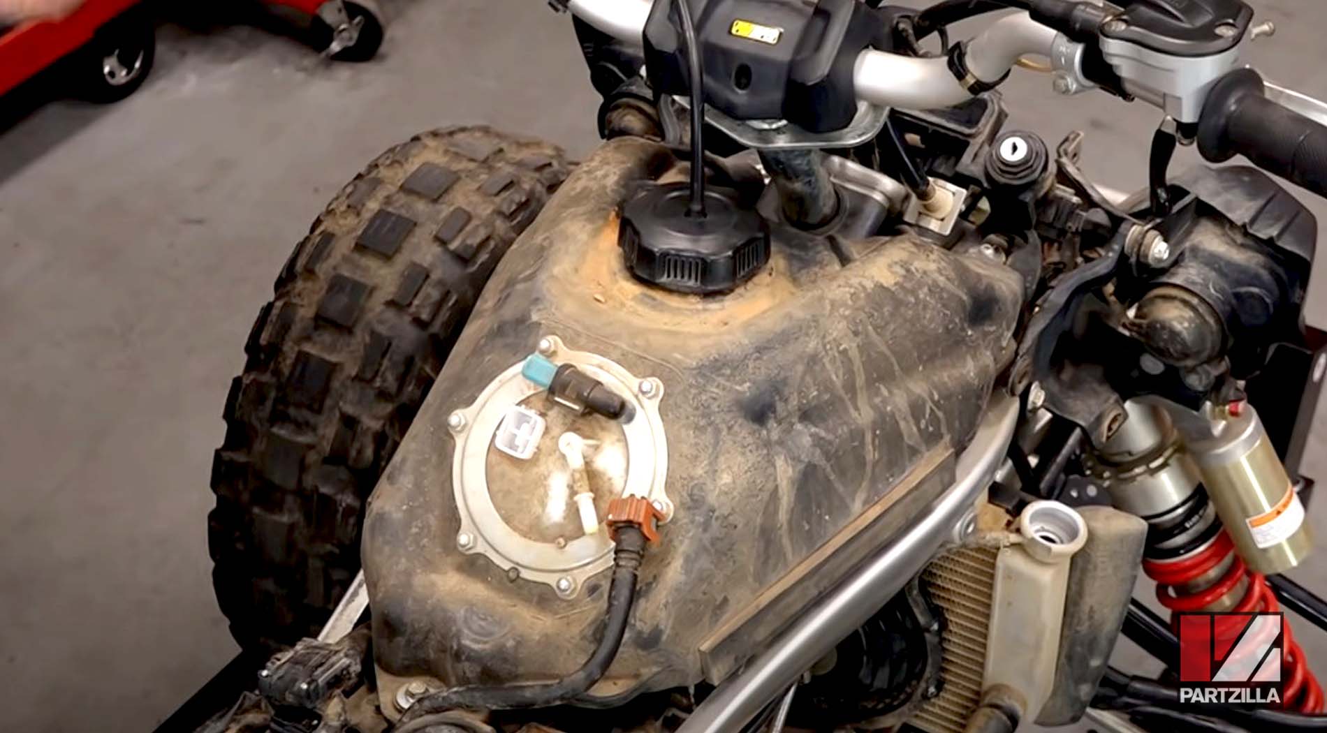Yamaha ATV fuel and air problems