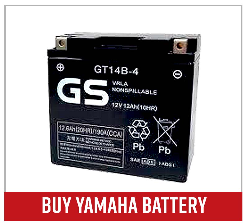 Buy Yamaha motorcycle battery