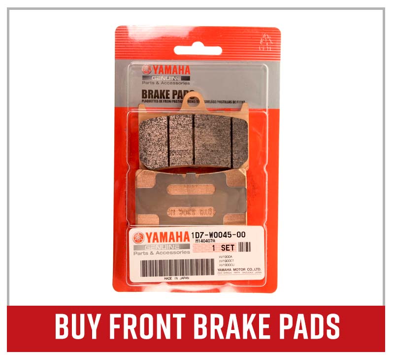 Buy Yamaha motorcycle front brake pads