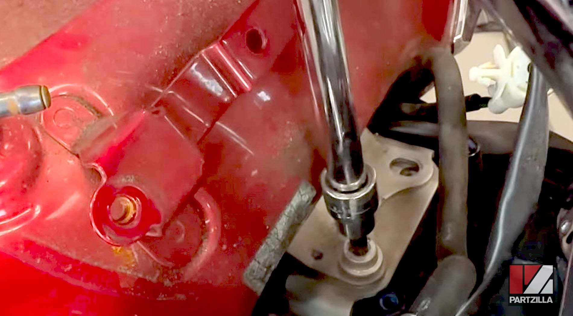 How to change Yamaha Raider motorcycle spark plugs