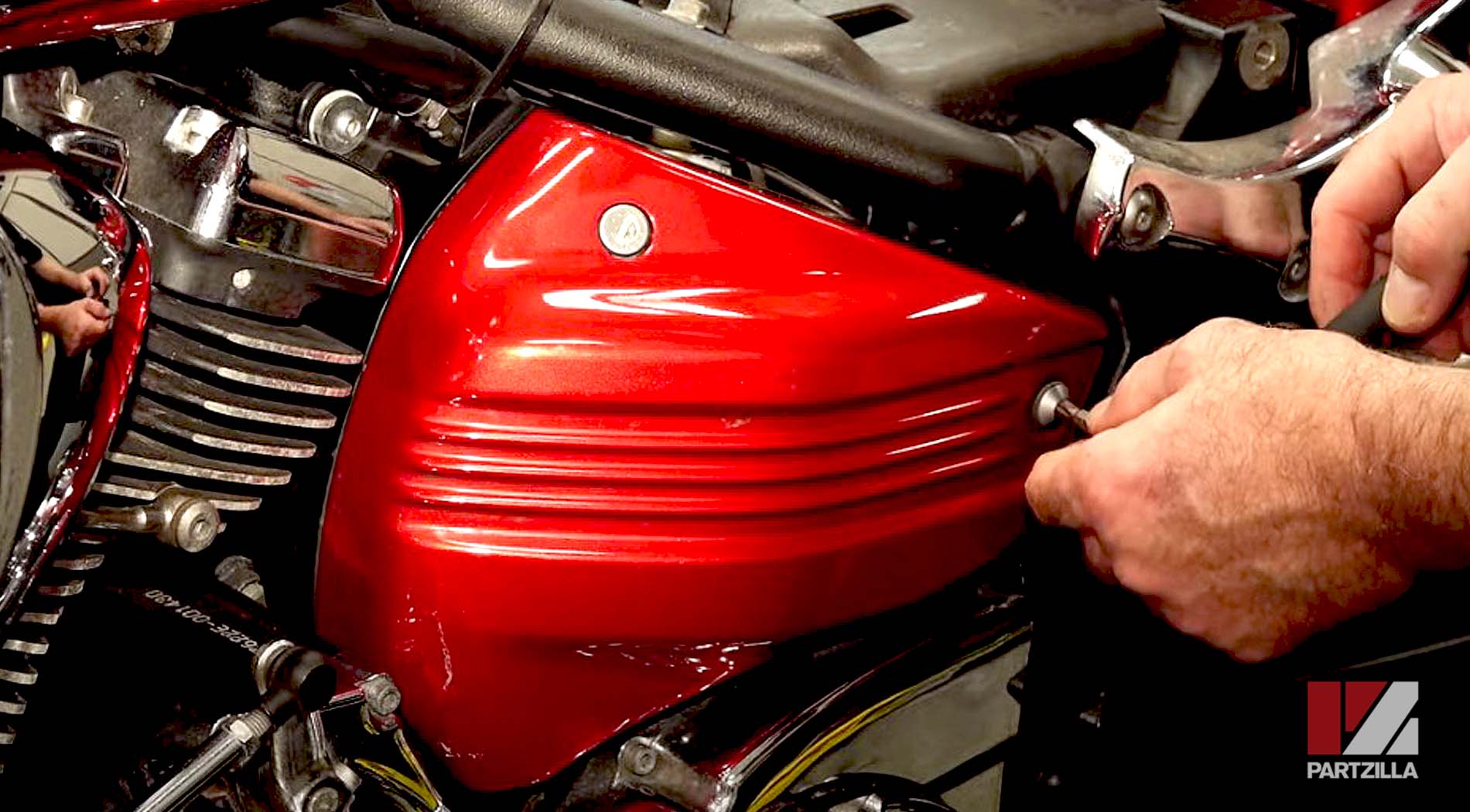 How to change Yamaha motorcycle spark plugs