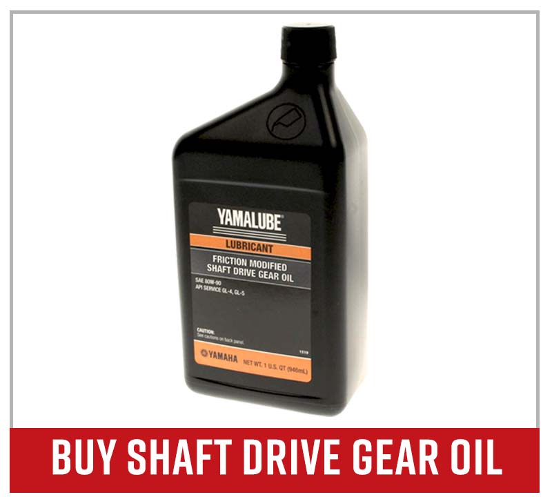 Buy Yamaha friction modified shaft drive gear oil