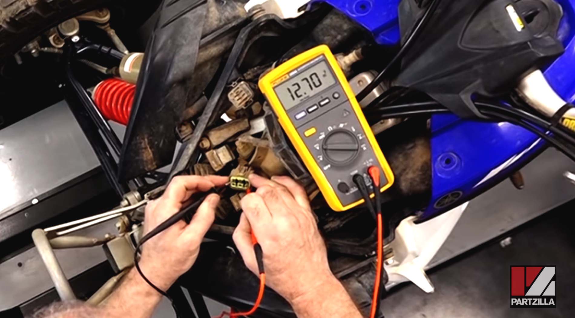 Yamaha ATV electrical diagnosis tests