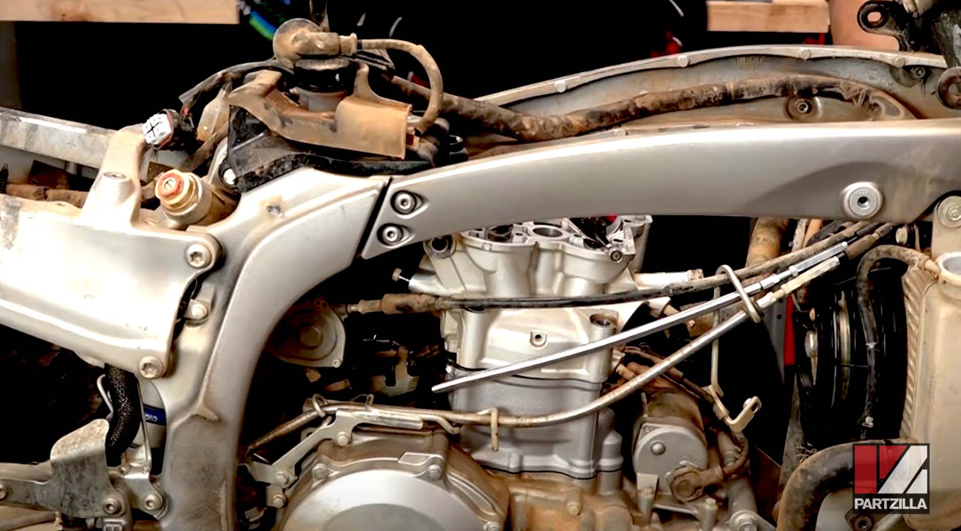 Yamaha YFZ450R engine rebuild