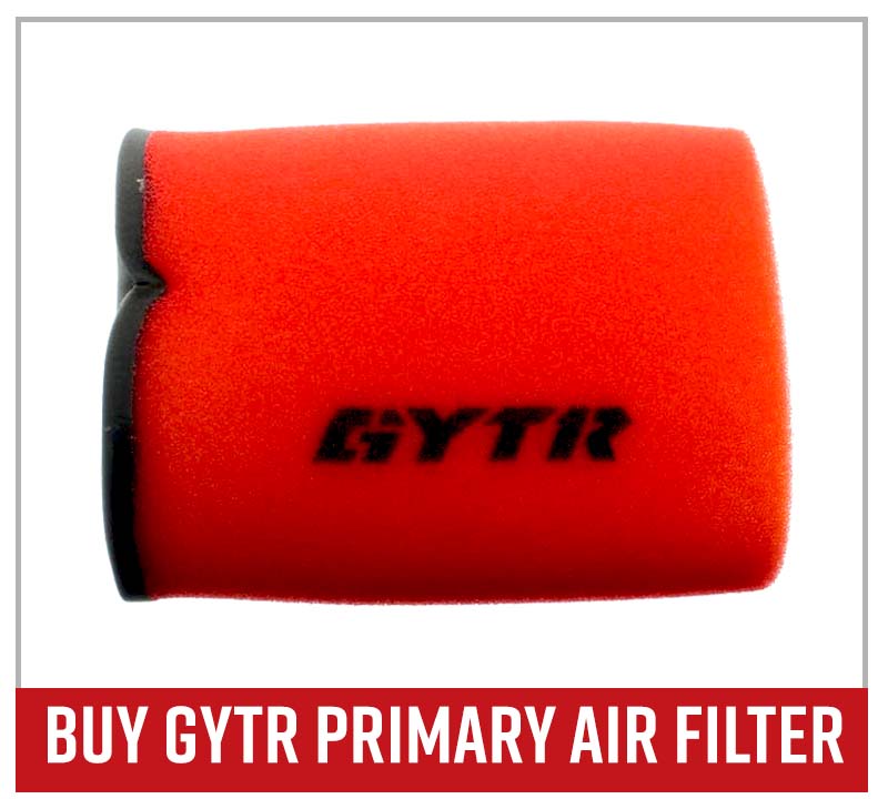 Yamaha YXZ1000R GYTR primary air filter
