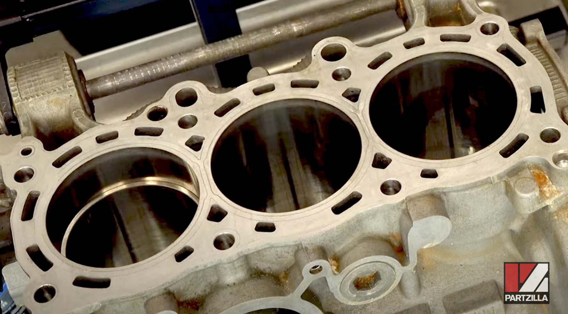 Yamaha YXZ1000R turbo engine rebuild piston ring gap measurement