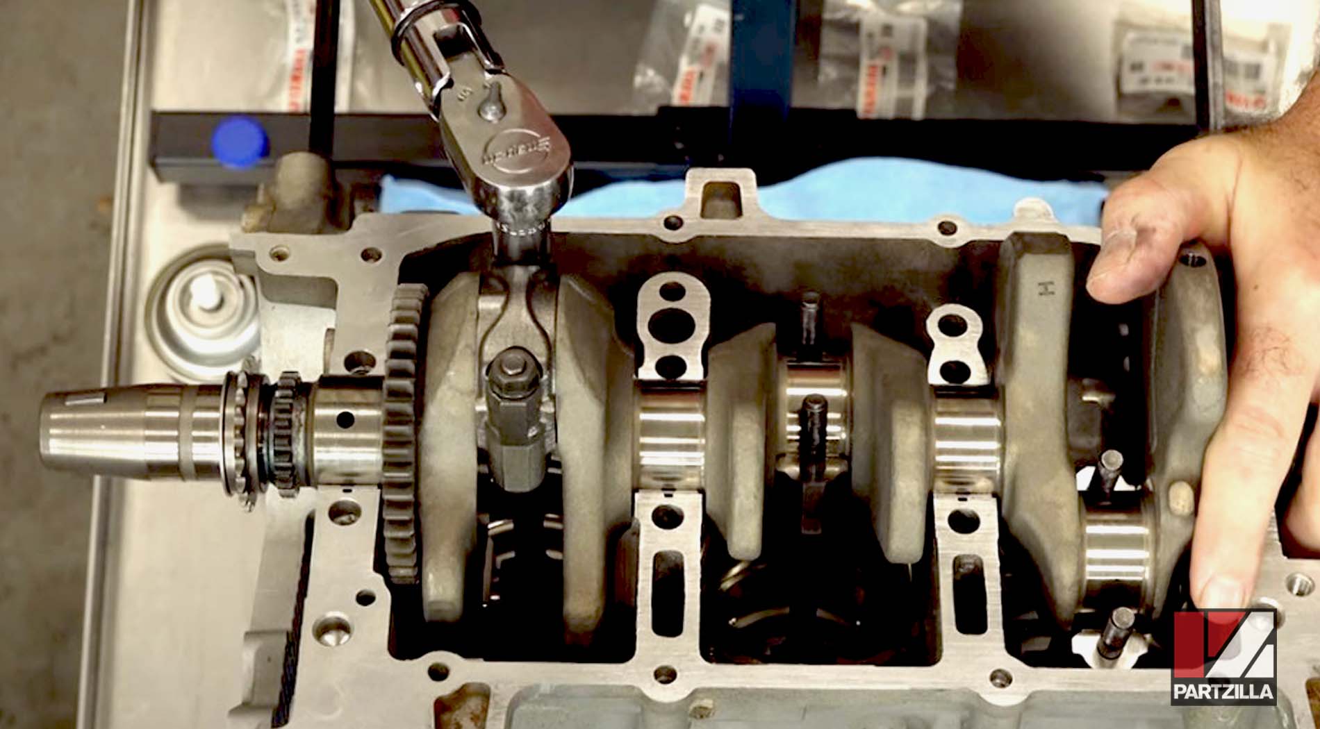 Yamaha YXZ1000R turbo engine rebuild
