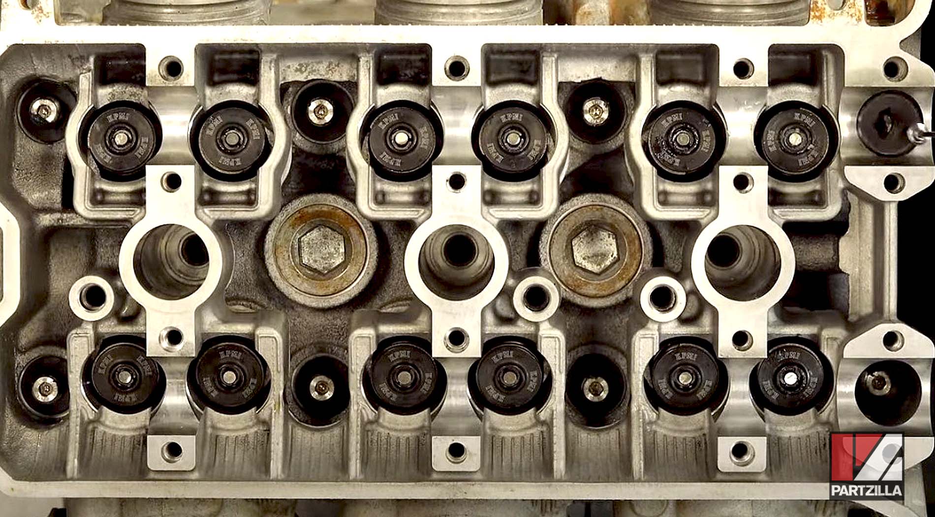 Yamaha YXZ1000 SxS engine rebuild head installation