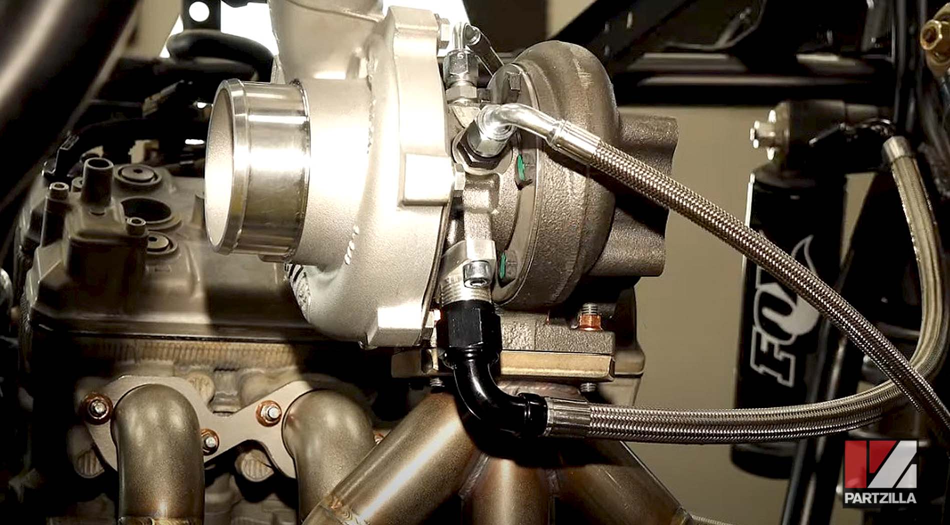 Yamaha YXZ1000R SxS turbo kit throttle body installation