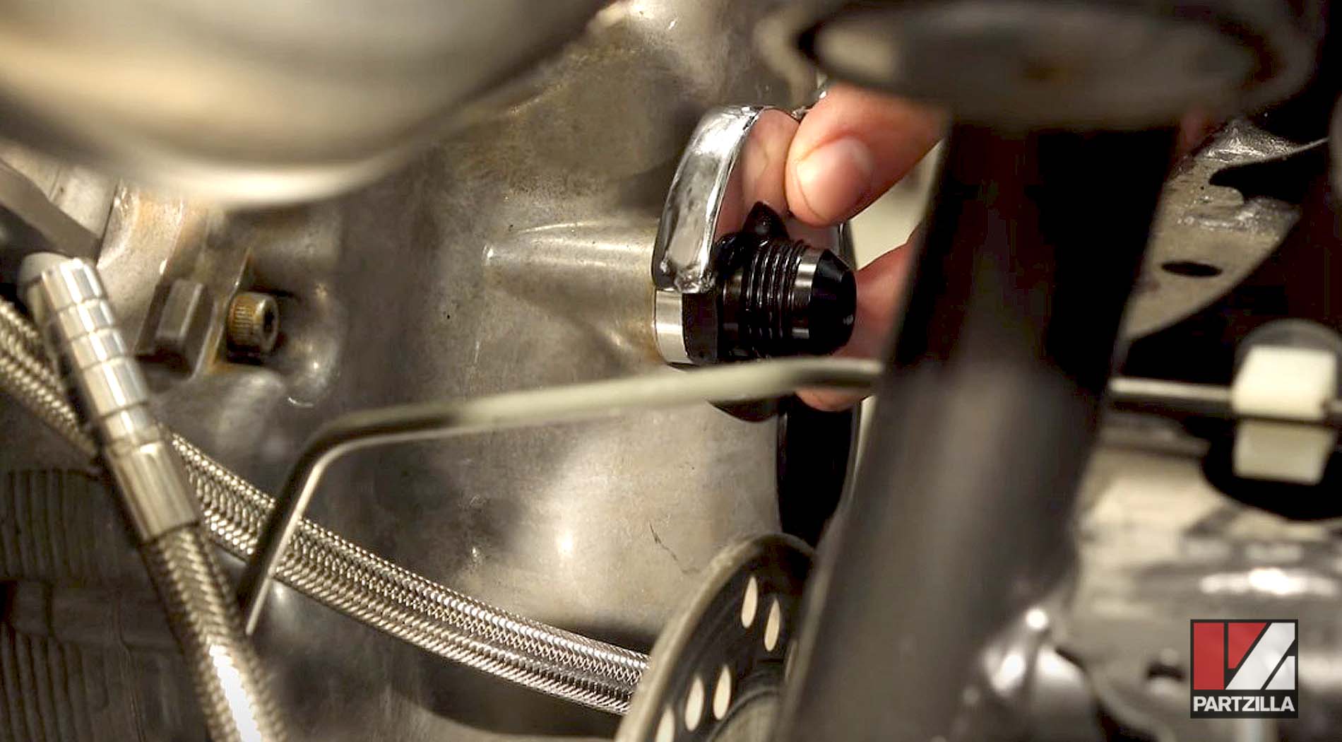2016 Yamaha YXZ1000R turbo kit oil coolant lines installation