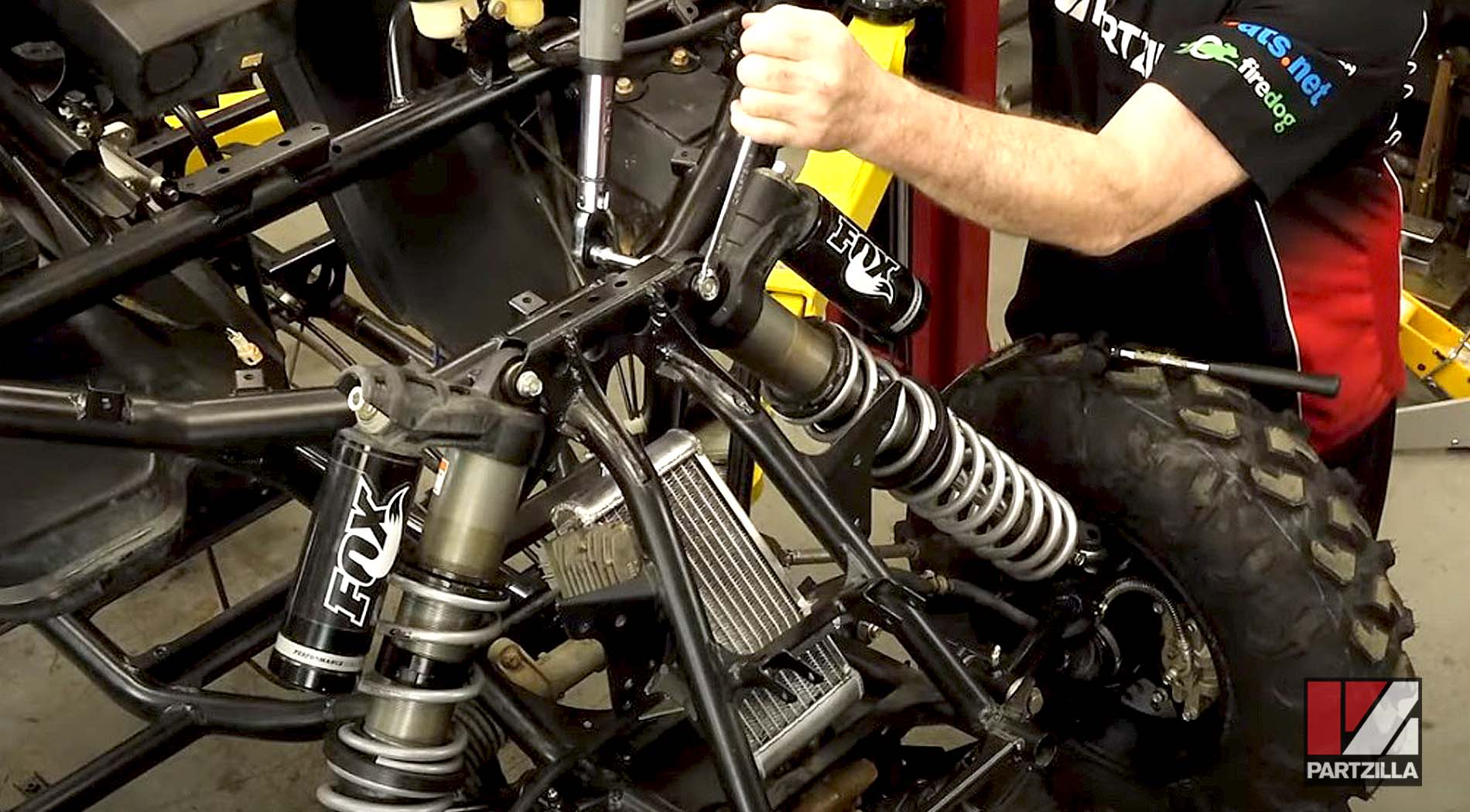 2016 Yamaha YXZ1000R engine rebuild GYTR turbo kit radiator installation