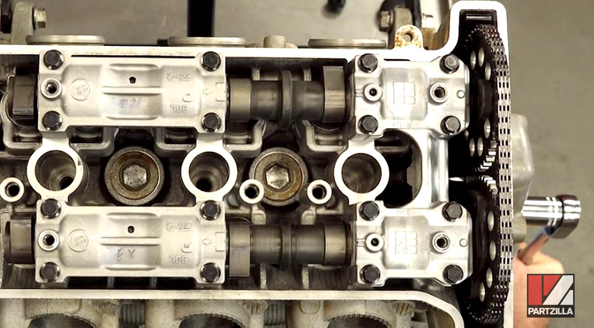 Yamaha YXZ1000R SxS valve clearance