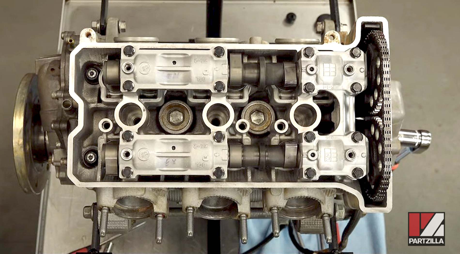 2016 Yamaha YXZ1000R side-by-side valve adjustment