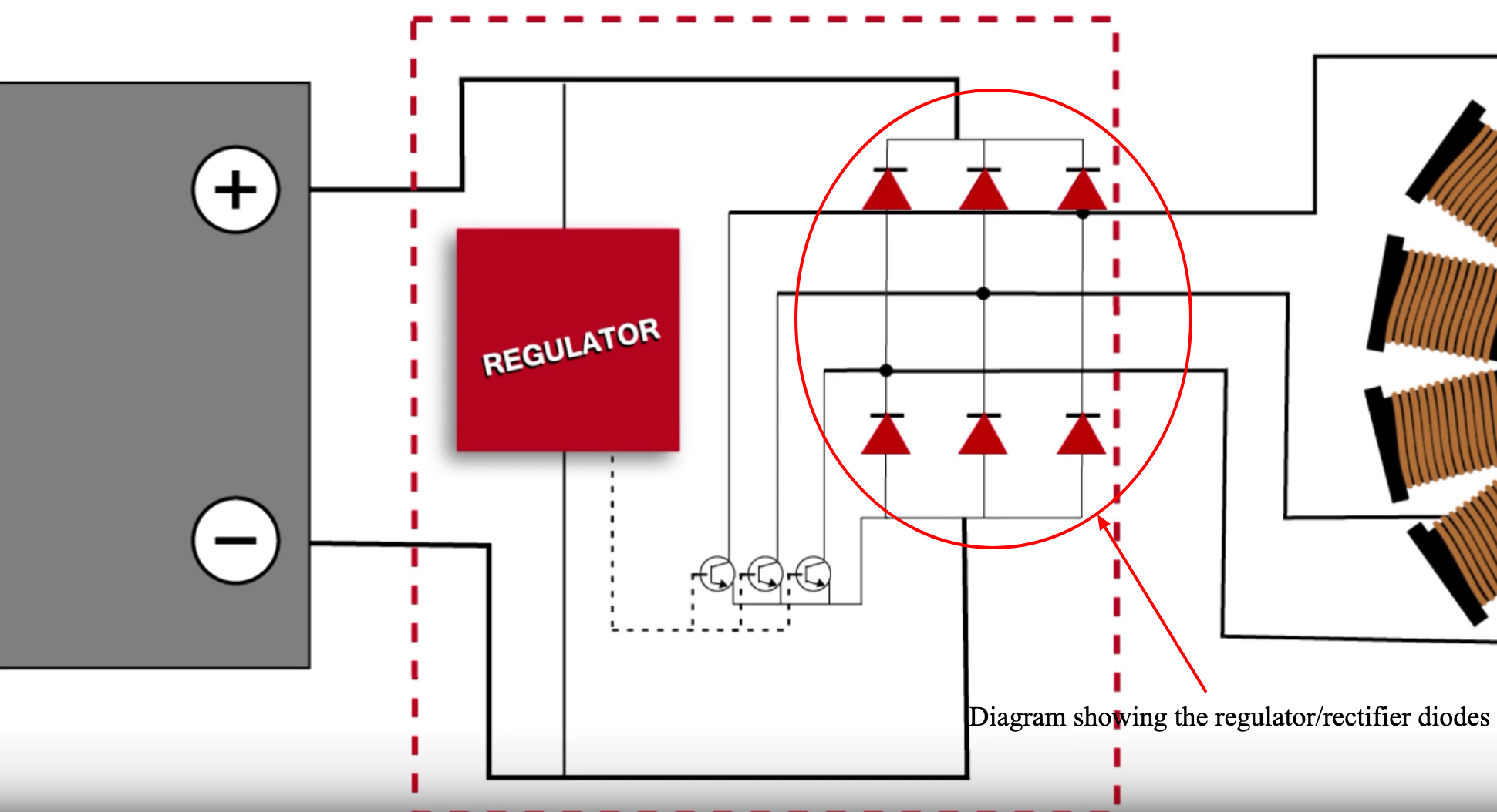 yamaha grizzly regulator rectifier diodes diagram