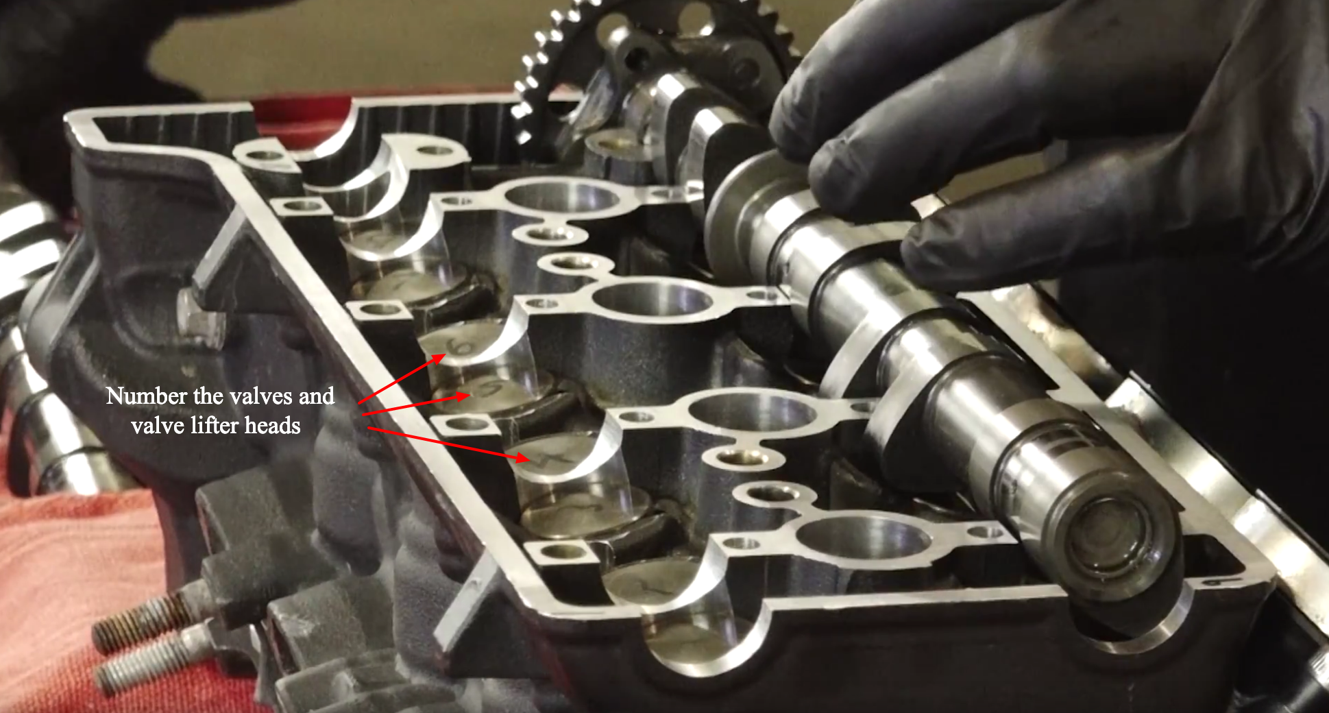 Yamaha YZF-R6 valve lash adjustment