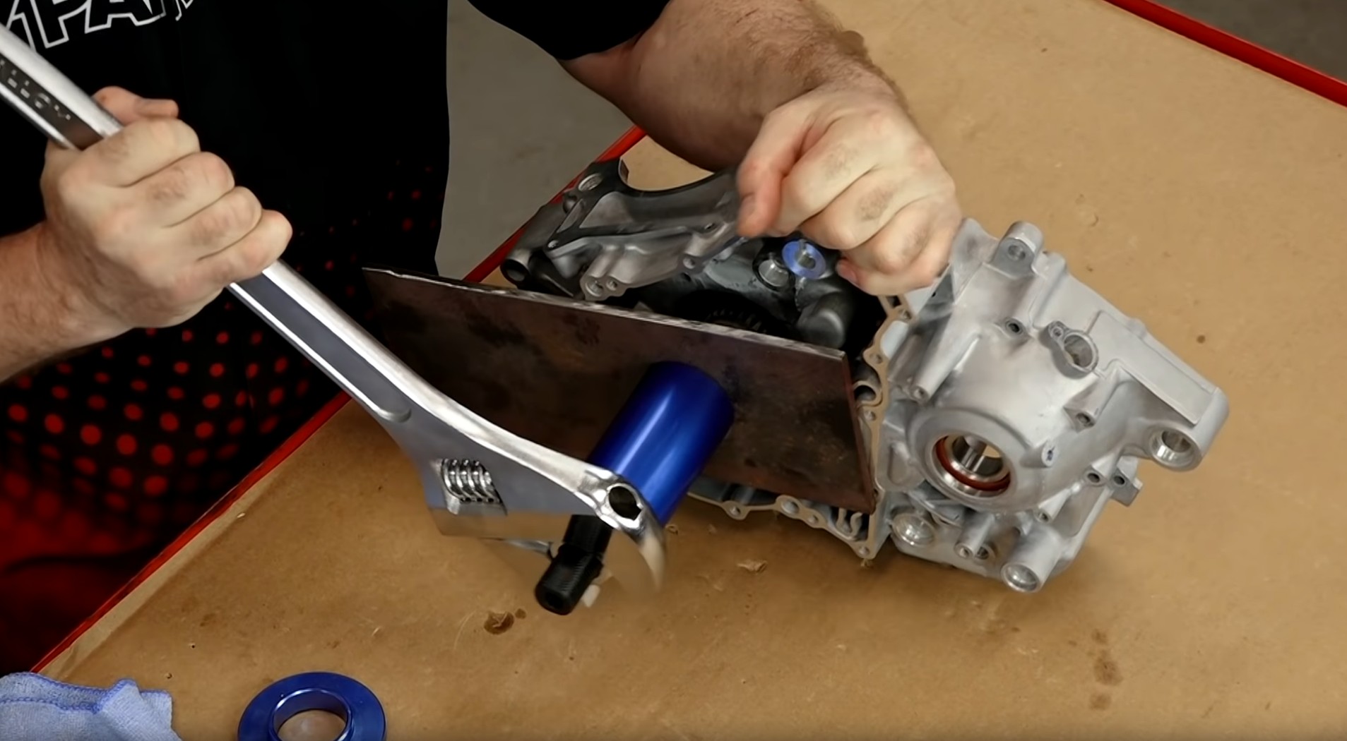 Yamaha Raptor quad engine build