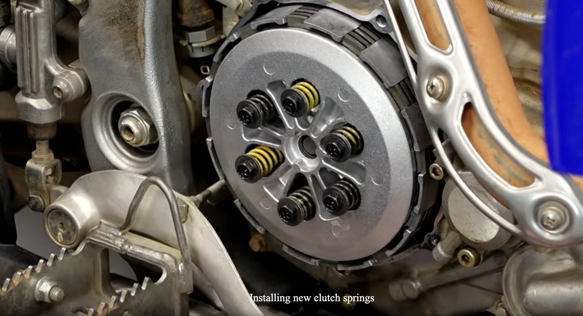 Yamaha ATV clutch rebuild