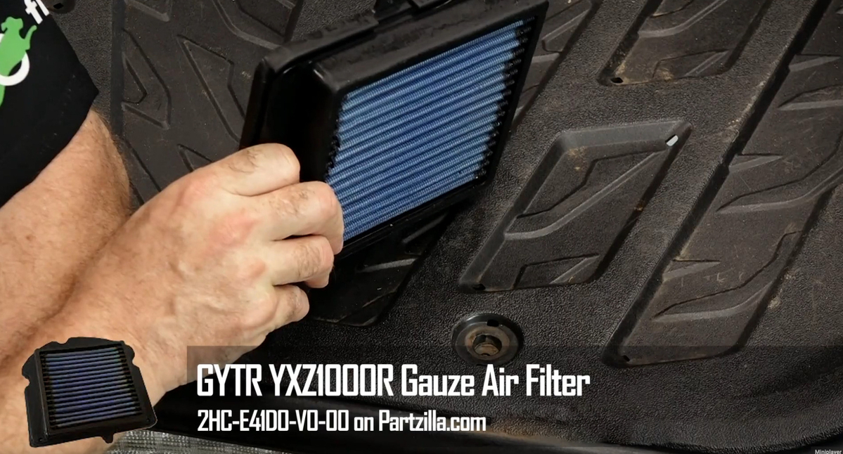 Yamaha UTV GYTR gauze air filter