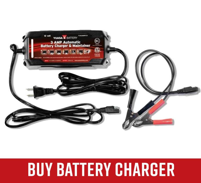 Yuasa 3 amp battery charger